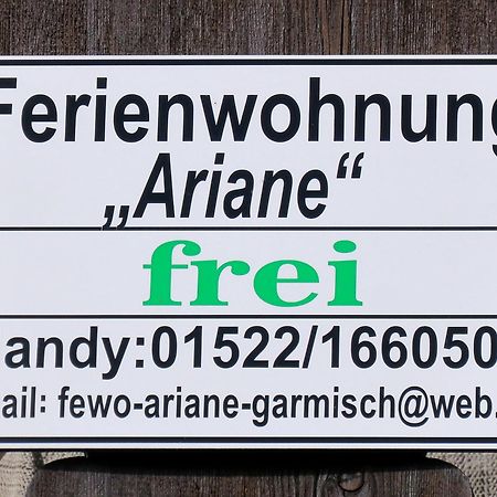 Ferienwohnung Ariane Garmisch-Partenkirchen Exterior photo